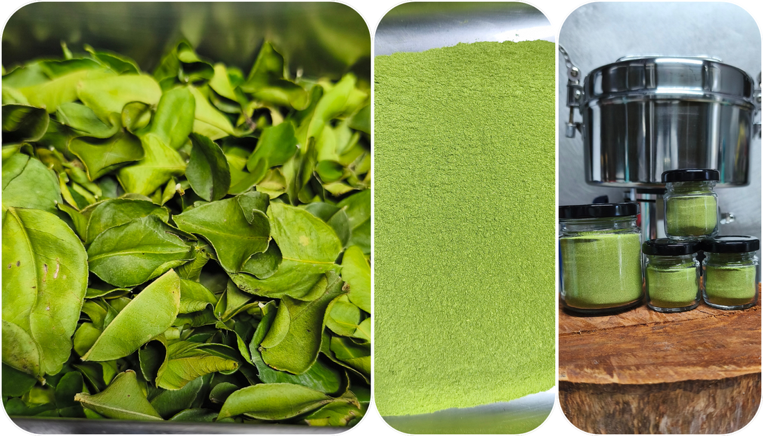 Poudre de combava – Recette anti-gaspillage