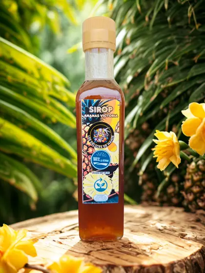 Sirop d'ananas Victoria Les Délices de Mamie