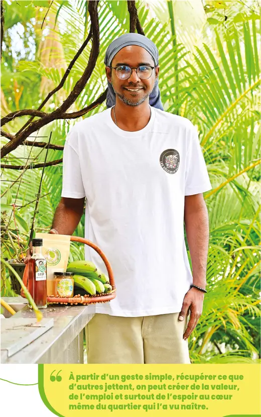 Adie Réunion : Portrait : transformation de fruits et légumes locaux zéro déchet